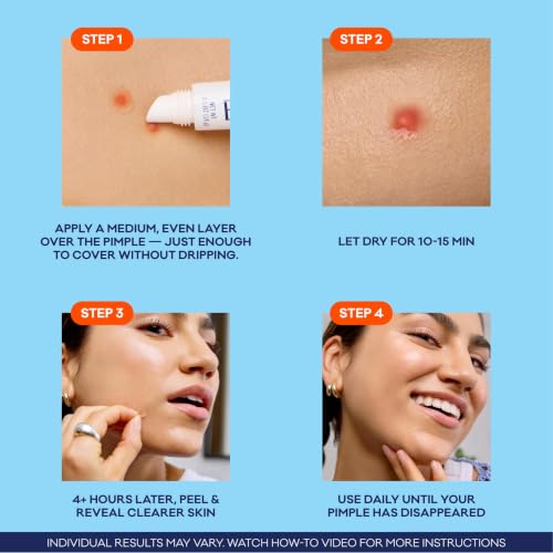 Bioré Paint & Peel Liquid Pimple Patch with Salicylic Acid - 0.5 fl oz (Pack of 1)