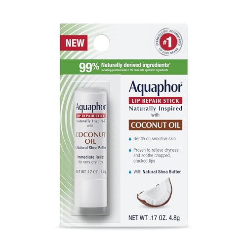 Aquaphor Naturally Inspired Lip Repair Stick - Coconut Oil, 0.17 oz