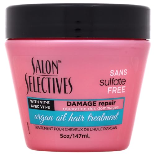 Salon Selectives Argan Oil & Vitamin E Hair Treatment - 3 Pack