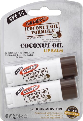 Palmer's Coconut Oil Lip Balm Duo - Hydrating & Moisturizing 2 Pack