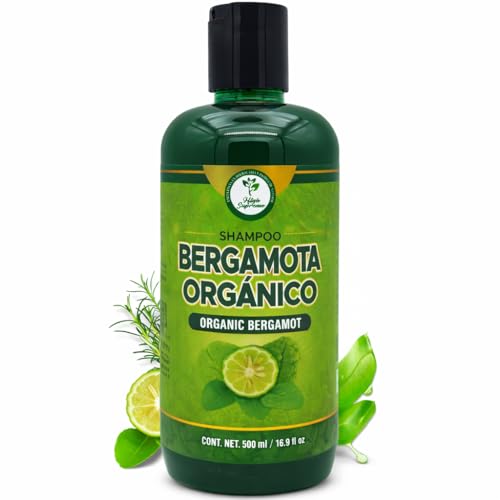 HIGH SUPREME Organic Bergamot Shampoo with Aloe Vera & Rosemary, 16.9 fl oz
