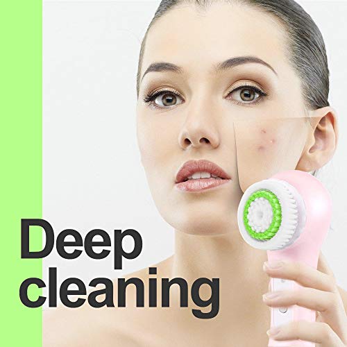 Acosexy 3 Pack Facial Cleansing Brush Heads Compatible with Clarisonic Mia & More