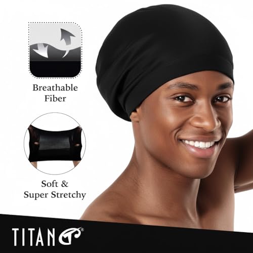 Titan Dreadlock Stocking Cap – Stretchable Dreadlock Hat for Men & Women