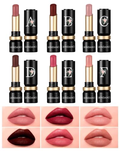 LIONDANCE Soft Matte Bullet Lipstick - Mist Mauve Dusty Rose Nude