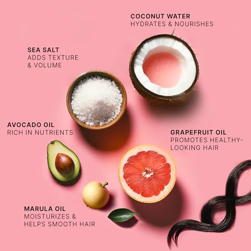 Sea Salt Spray with Aloe for Effortless Beach Waves - Citrus Breeze (Pack of 1)