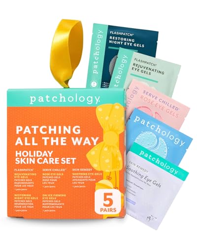 Patchology Hydrating Under Eye Mask Gift Set - 5-Pair Collagen & Retinol Hydration