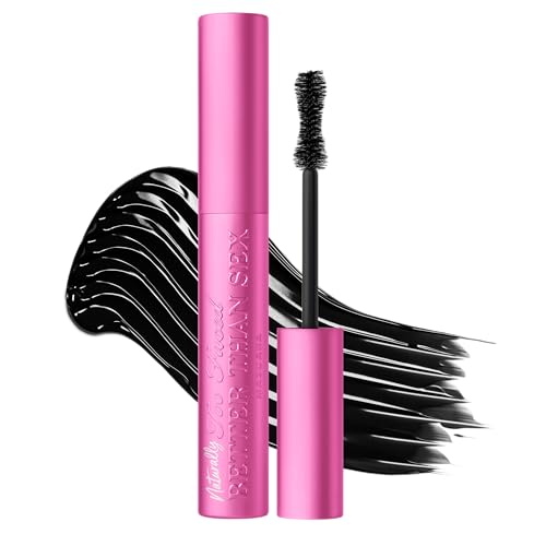 Too Faced Naturally Better Than Sex Mascara - Full Size 0.26 Fl Oz | Volumizing & Nourishing for Sensitive Eyes