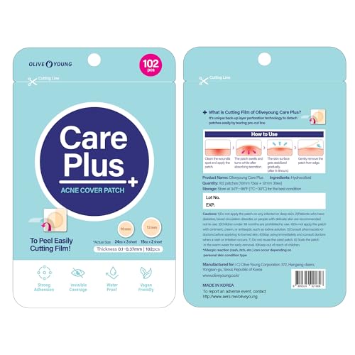 OLIVE YOUNG Hydrocolloid Acne Spot Patch - 102 Count