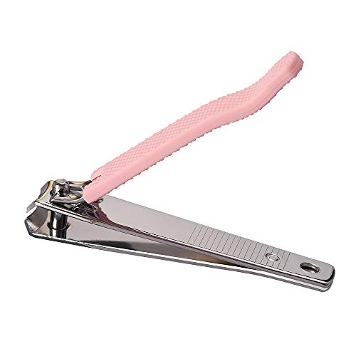 Pink Rocutus 2pcs Nail Clippers Set Portable Manicure & Pedicure Tools