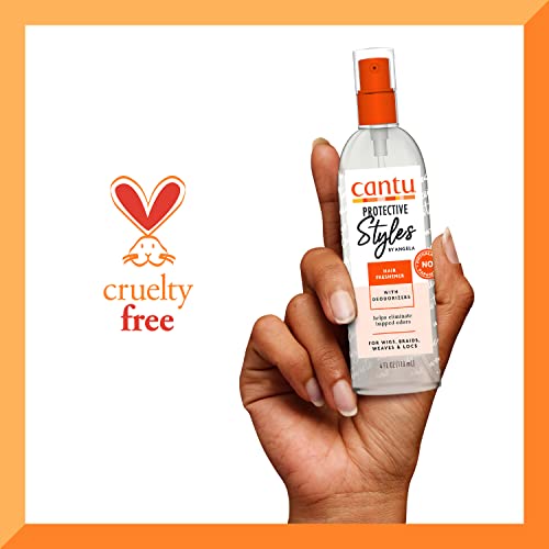 Cantu Protective Styles Hair Freshener with Deodorizers, 4 oz