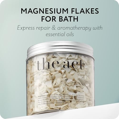 The Act Magnesium Flakes Bath Soak with Ylang Ylang & Lavender - 14.11 oz