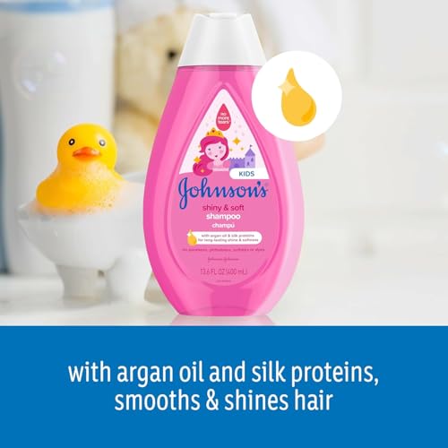 Johnson's Kids Shiny & Soft Tear-Free Shampoo & Conditioner Bundle