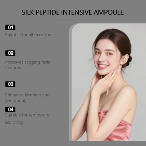 Deep Collagen Silk Peptide Lifting Ampoule Serum - 2 Pack Anti-Aging