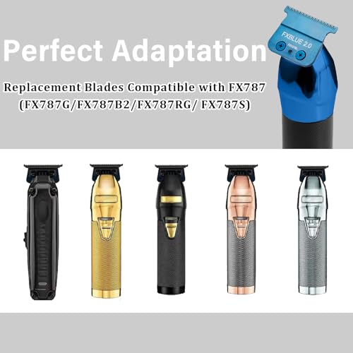 DODAER FX707BL Replacement T-Blade for BaBylissPRO FX787 Trimmers (1 Count)