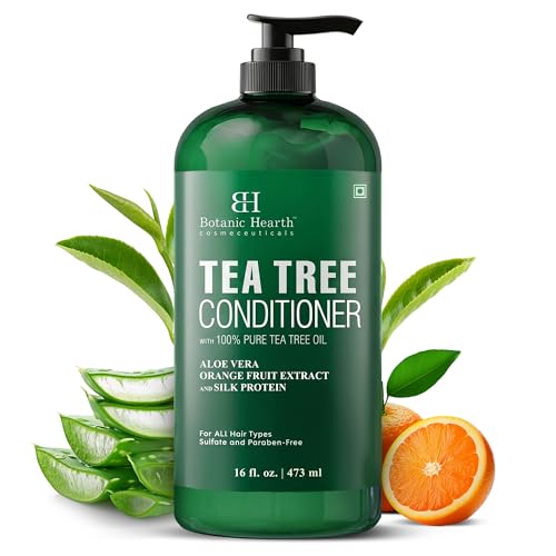 Botanic Hearth Tea Tree Conditioner - Sulfate & Paraben Free, 16 fl oz (Tea Tree variant)
