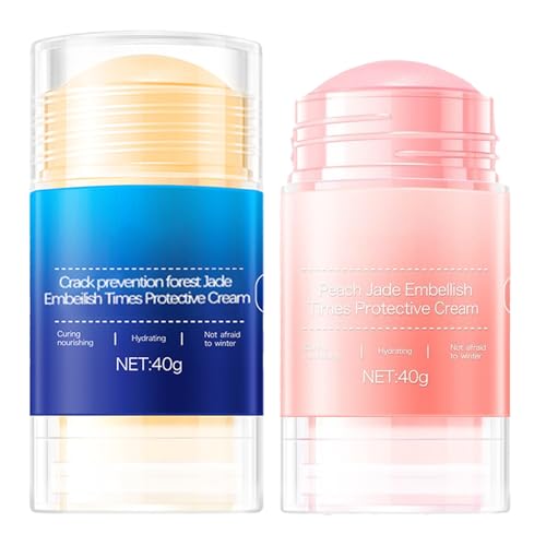 XICOFISS Pink & Blue Foot Crack Prevention Stick Set - Moisturizing & Repair Foot Balm