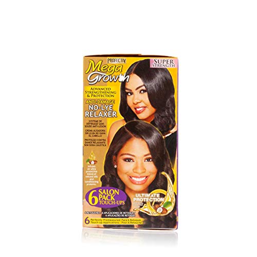 Mega Growth Relaxer 6-Pack Super Strength Hair Care Set