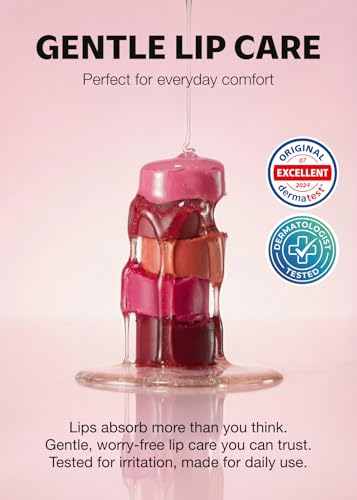 ISOI Bulgarian Rose Lip Treatment Balm - Pure Red, Hydrating & Tinted