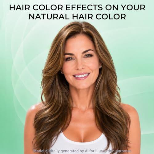 Chestnut Brown Hair Dye Shampoo for Gray Coverage | 3-in-1 Formula
