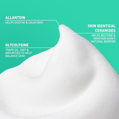 CeraVe Air Foam Face Wash for Combination Skin - 8oz Hydrating Cleanser