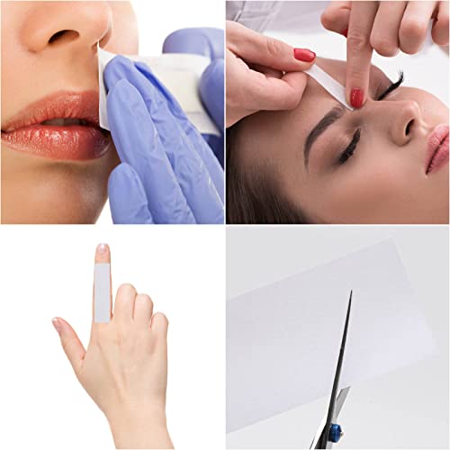 200 Pieces Large Non Woven Wax Strips 7.5 x 2.6 Inches Body and Facial Hair Removal Waxing Strips Soft Waxing Paper Sheets