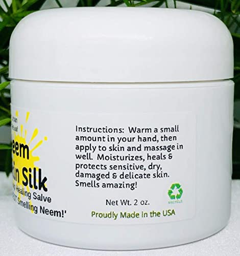 Urban ReLeaf Neem Skin Silk Healing Salve - Natural Shea Butter Balm, 2 oz