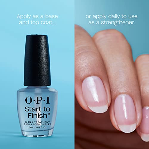 OPI Start to Finish 3 in 1 Nail Treatment Base Coat