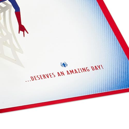 Hallmark Spider-Man 3D Pop-Up Card for Any Occasion