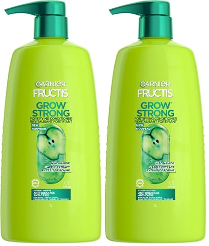 Garnier Fructis Grow Strong Fortifying Conditioner, 33.8 Fl Oz (Pack of 2)