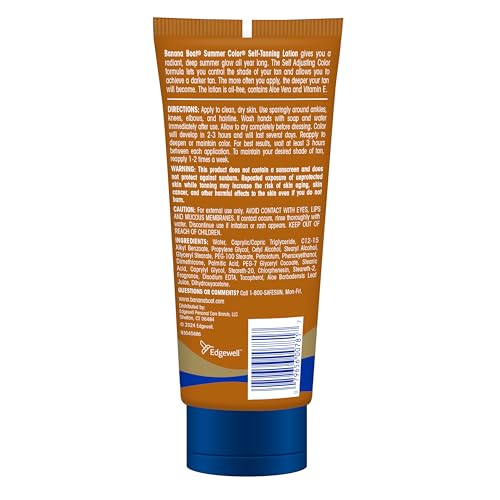 Banana Boat Self Tanning Lotion Dark, Quick-Dry, 6 Fl Oz - Natural Sunless Tan