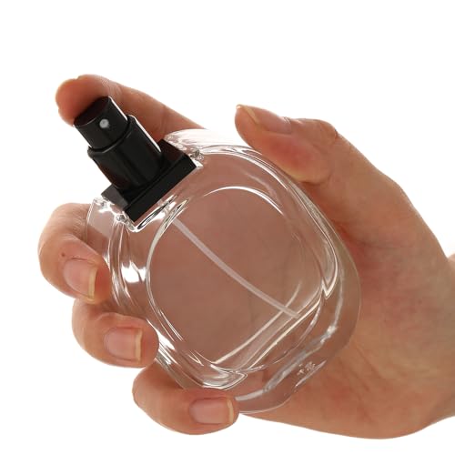 50ml Refillable Glass Perfume Spray Bottle Travel Dispenser for Women & Men