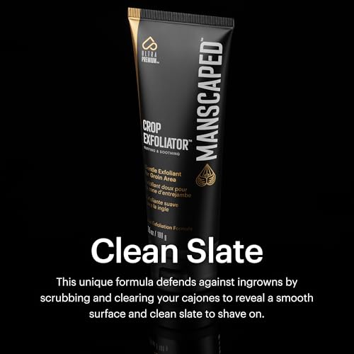 MANSCAPED Crop Exfoliator - Gentle Groin Exfoliant Scrub (3.5 oz)