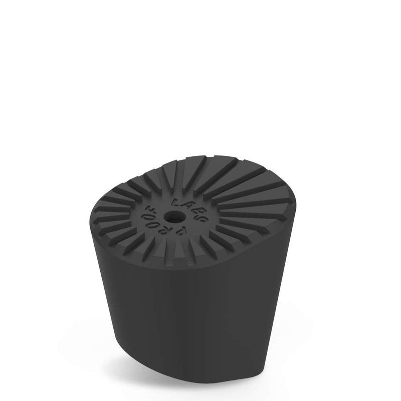 Proof Labs Single Toothbrush Holder and Razor Stand for Bathroom Sink and Countertop (Black, Silicone)