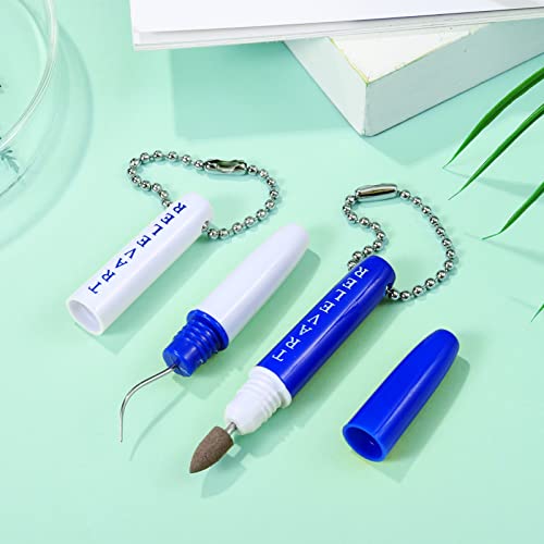 Healifty 4-Piece Stainless Steel Dental Plaque & Tartar Remover Tool Set