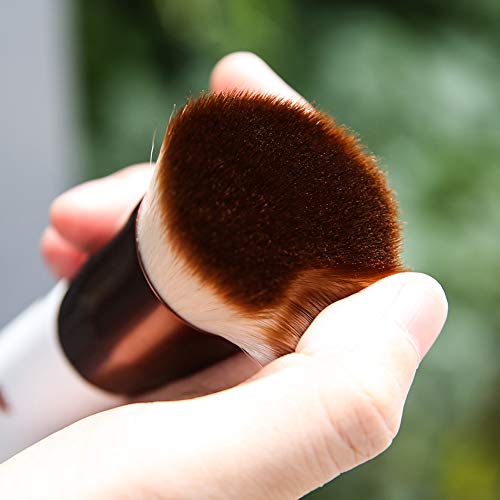 DUcare Flat Top Kabuki Foundation Brush Set - 2pcs