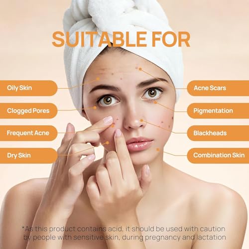 Glycolic Acid Exfoliating Pads - Gentle Resurfacing & Cleansing
