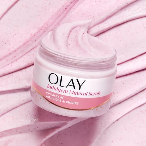 Olay Indulgent Mineral Scrub with Exfoliating Pearls - 11 oz