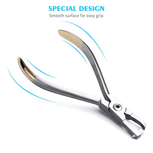 ANNWAH Orthodontic Band Remover Pliers - Stainless Steel Dental Forceps