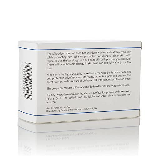 Microdermabrasion Exfoliating Bar Soap for KP & Body Acne