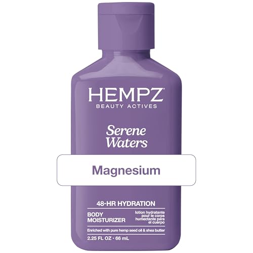 Hempz Serene Waters Magnesium Body Lotion 2.25 oz – Sleep & Relaxation