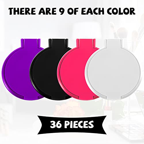 36 Pcs Portable Compact Makeup Mirror Set - Foldable Pocket Mirror Bulk