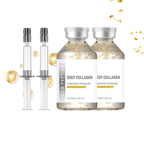 Navaro Peptide Deep Collagen Lifting Ampoule - 2 Pack Silk Serum
