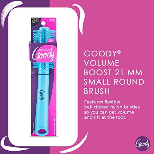 Goody Style Boost 21mm Round Hair Brush for Volume - Pack of 2