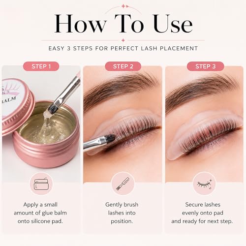 Professional Lash Lift Glue Balm 10g Strong Hold Eyelash & Brow Perm Adhesive