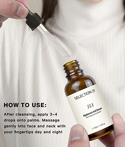 Advanced Hyaluronic Acid Serum for Deep Skin Hydration - 1 Fl Oz