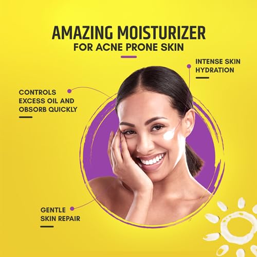 Acmist Moisturizing Cream Gel 1.76oz for Oily & Acne-Prone Skin | Oil-Free, Quick Absorbing, Makeup Friendly