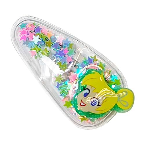 Disney 100 Hair Clips for Girls | 6pc Magical Confetti Set