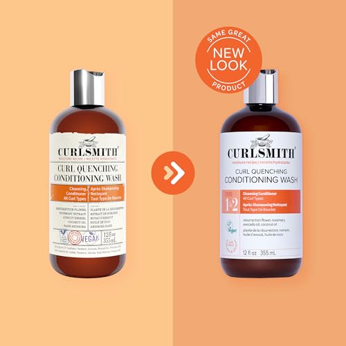CURLSMITH Curl Quenching Conditioning Wash - Sulphate-Free Co-Wash for All Curl Types