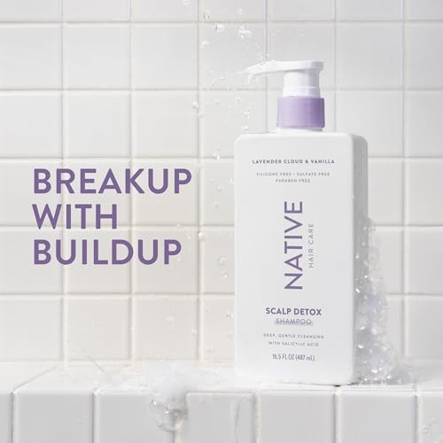 Native Scalp Detox Shampoo with Salicylic Acid - Lavender Cloud & Vanilla, 16.5 fl oz