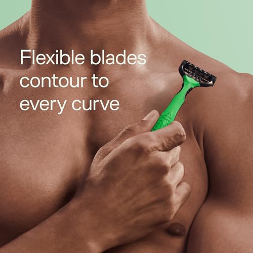 Schick Xtreme 3 Original Sensitive Disposable Razors for Men | Disposable Mens Razors for Shaving Sensitive Skin, 12ct